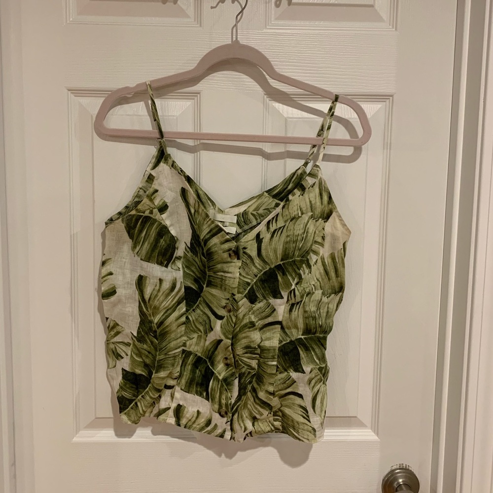 H&M Linen Tank Top